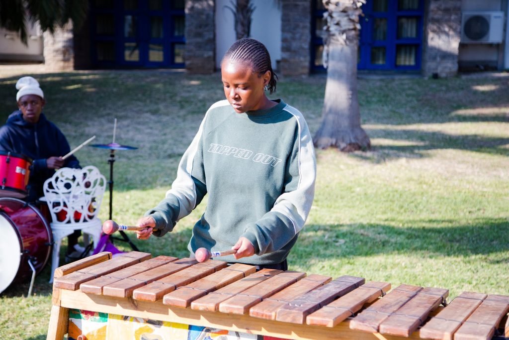 Cultural performance during the To The Power of X² North West launch in Mahikeng.